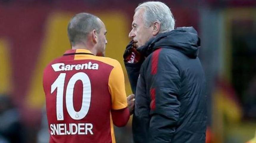 Mustafa Denizli'den Sneijder a&ccedil;ıklaması