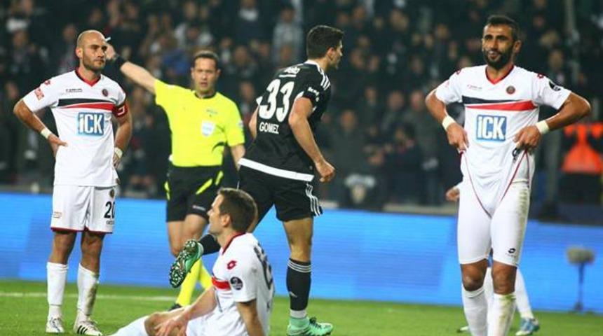 Beşiktaş Gençlerbirliği'ni yendi, zirveyi devraldı