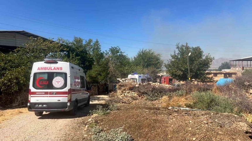 Diyarbakır’da 2 kırsal mahallede orman orman yangını, yerleşim yerlerinde tedbir alındı