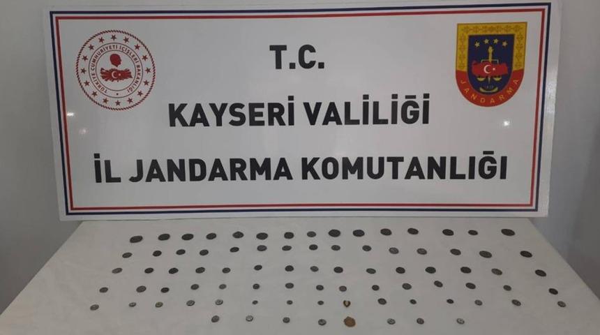 Kayseri'de tarihi eser operasyonu