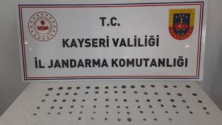 Kayseri'de tarihi eser operasyonu