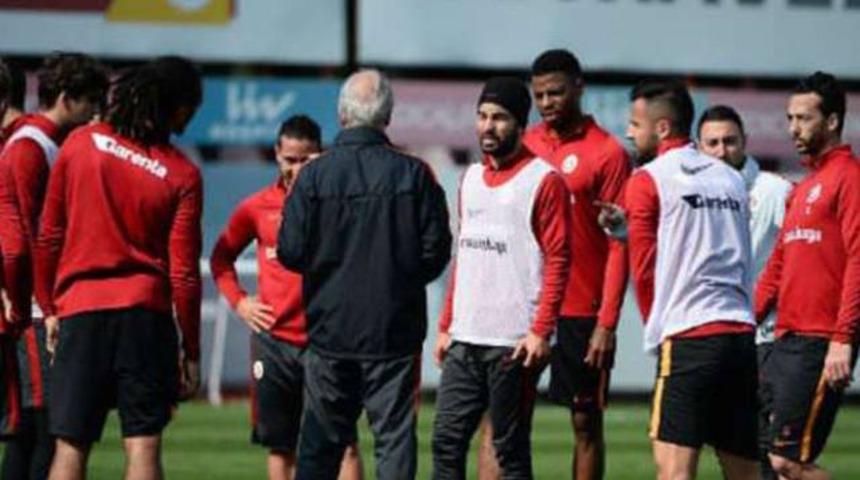 Galatasaray'da 21 kişilik G.Antep kafilesi belli oldu