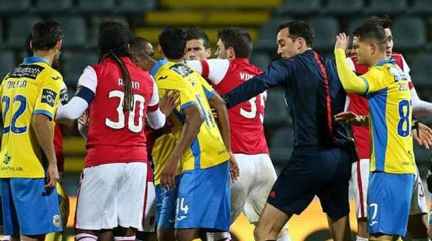 Fenerbah&ccedil;e'nin rakibi Braga'nın ma&ccedil;ında olay