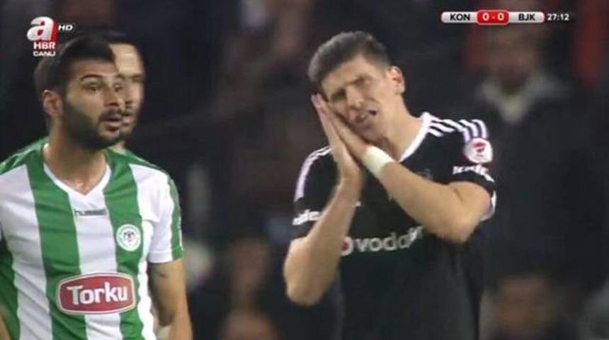 Mario Gomez'den hakeme olay tepki!