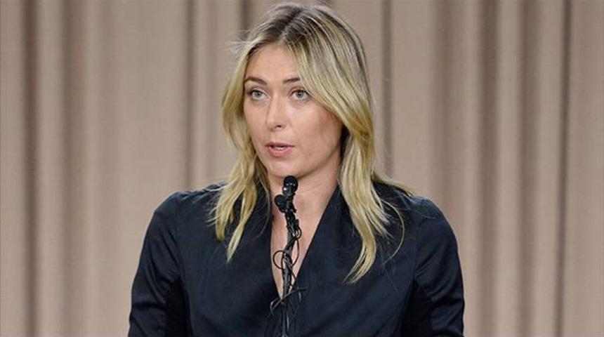 Sharapova'dan şok a&ccedil;ıklama!