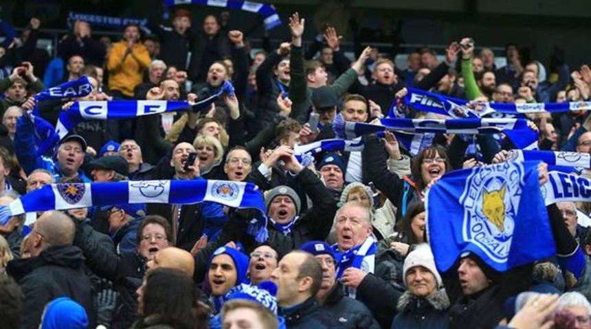 Leicester taraftarı stadı yıkıyordu!
