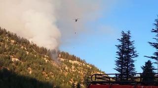 Karaman Valiliği: Orman yangınına 137 personel ve 3 helikopterle müdahale ediliyor