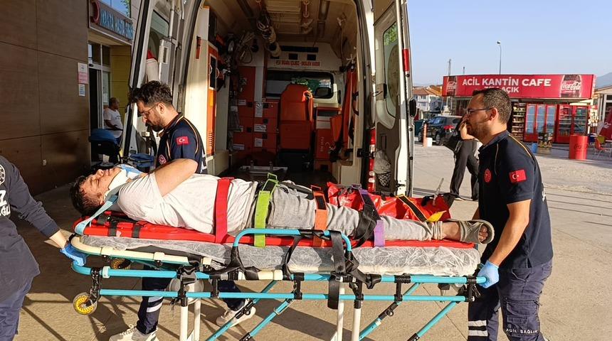 Yer: Bursa! Çekiçli saldırıda yaralandı