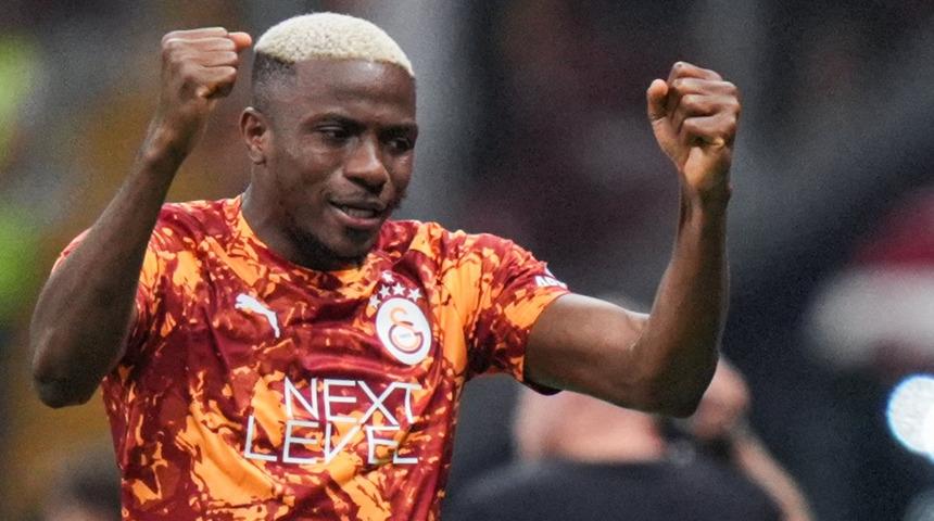 Victor Osimhen yeniden RAMS Park’ta sahaya çıktı!