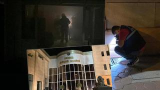 Eskişehir'de belediye binasında yangın paniği! Dumanlar binaya yayıldı