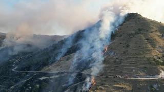 Afyonkarahisar’da çıkan orman yangını söndürüldü