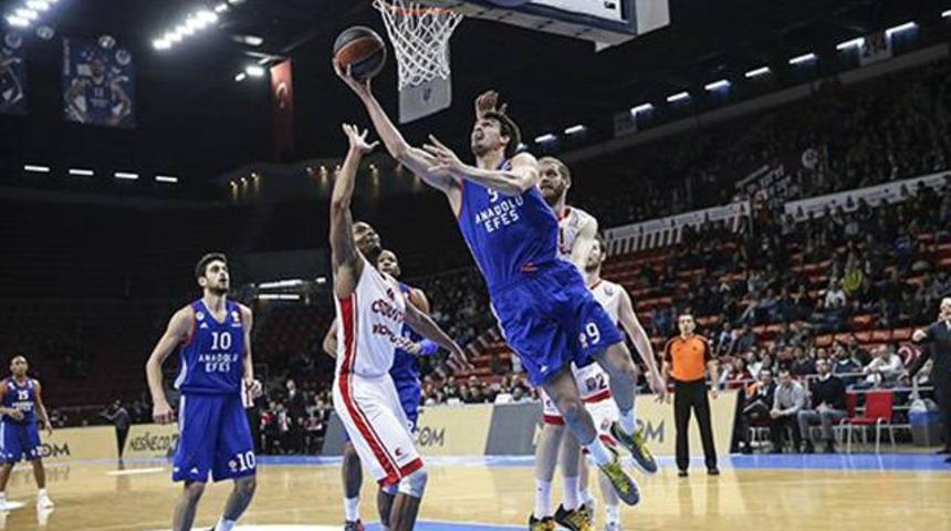 Anadolu Efes 80 - 78 Cedevita