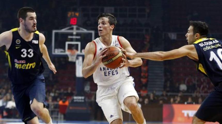Fenerbah&ccedil;e ve Anadolu Efes'ten rest