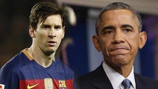 Obama'dan Messi'ye sitem