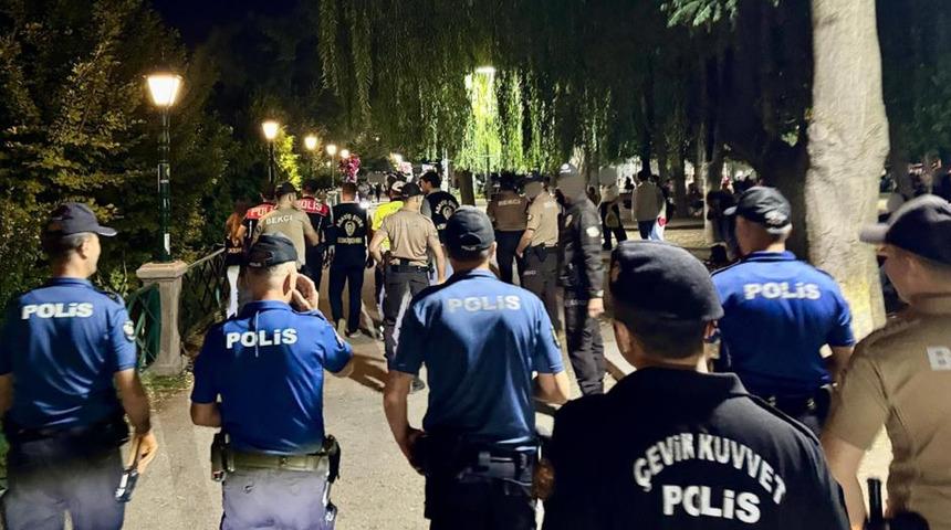 Polis ekiplerinden geniş kapsamlı uygulama