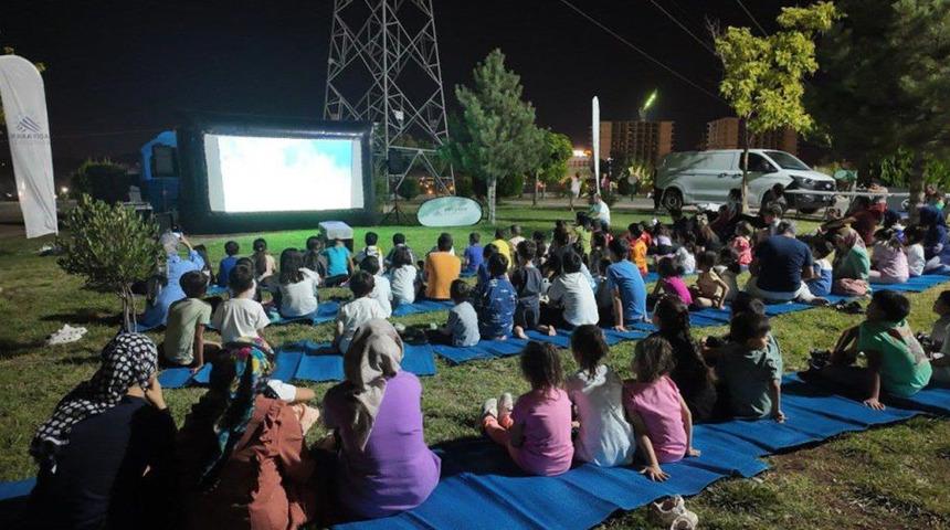 Adıyaman Belediyesinden açık hava sinema gecesi