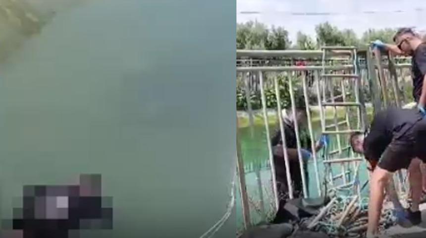 Sulama kanalında erkek cesedi bulundu