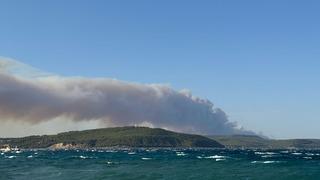 Gelibolu'da orman yangınına havadan ve karadan müdahale ediliyor! Valilikten açıklama