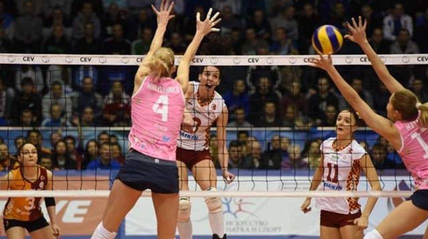 Galatasaray CEV Cup'ta Avrupa ikincisi oldu