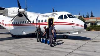 Organ nakli bekleyen hastaya Hava Kuvvetlerine ait ambulansla karaciğer grefti ulaştırıldı