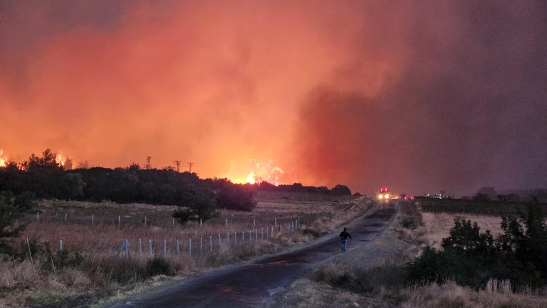 Çanakkale de orman yangını: Gelibolu da tahliye edilen köylerin sayısı 5 e yükseldi 4