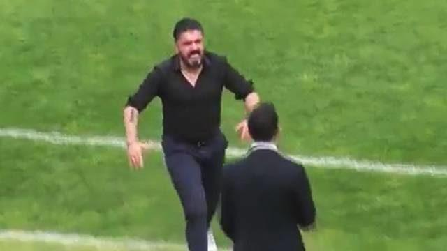 Gattuso'dan yardımcısına tokat