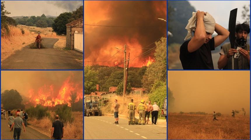 İspanya yanıyor: Tarihinin en büyük orman yangınlarıyla karşı karşıya: 50'den fazla yerde devam ediyor!