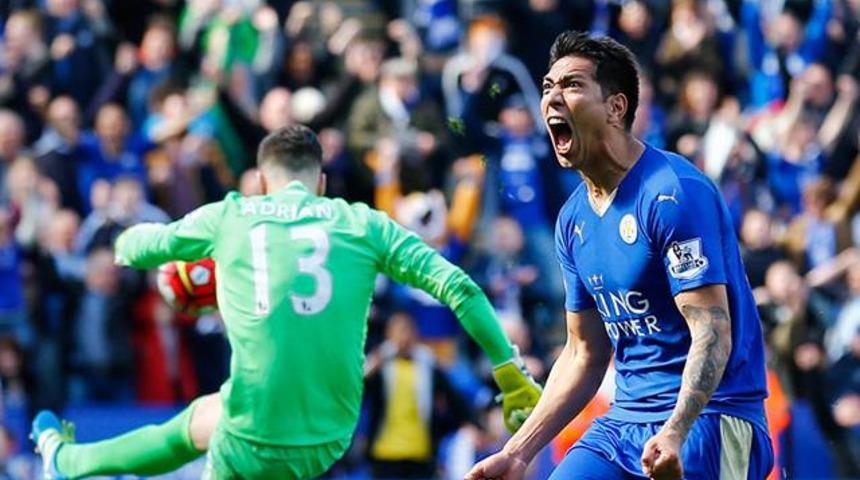 Leicester 1 puanı son dakikada kurtardı