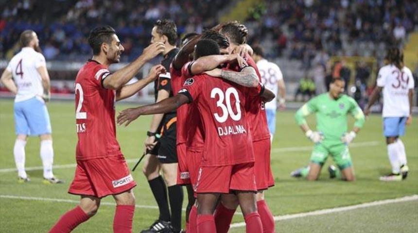 Trabzonspor, Başkent'te &uuml;z&uuml;ld&uuml;