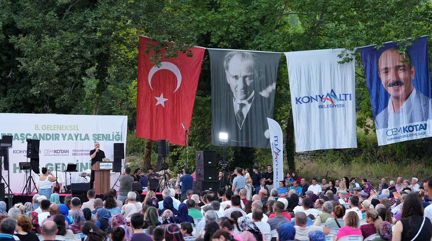 Çandır fasulyesi şenliği yeniden öz yurdunda yapıldı