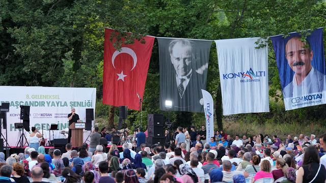 Çandır fasulyesi şenliği yeniden öz yurdunda yapıldı