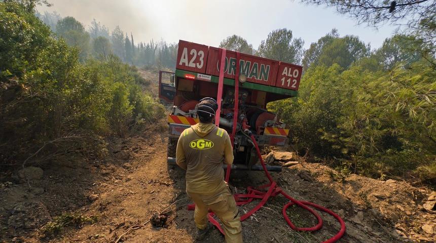 OGM'den yangınlara hızlı müdahale! Büyümeden söndürüldüler: Sadece bu hafta sonu 85 yangın çıktı...