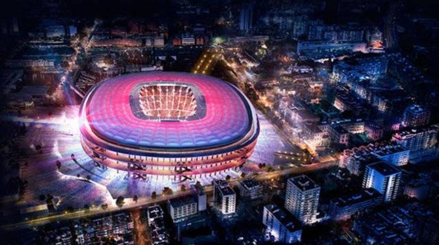 Barcelona yeni stadını tanıttı