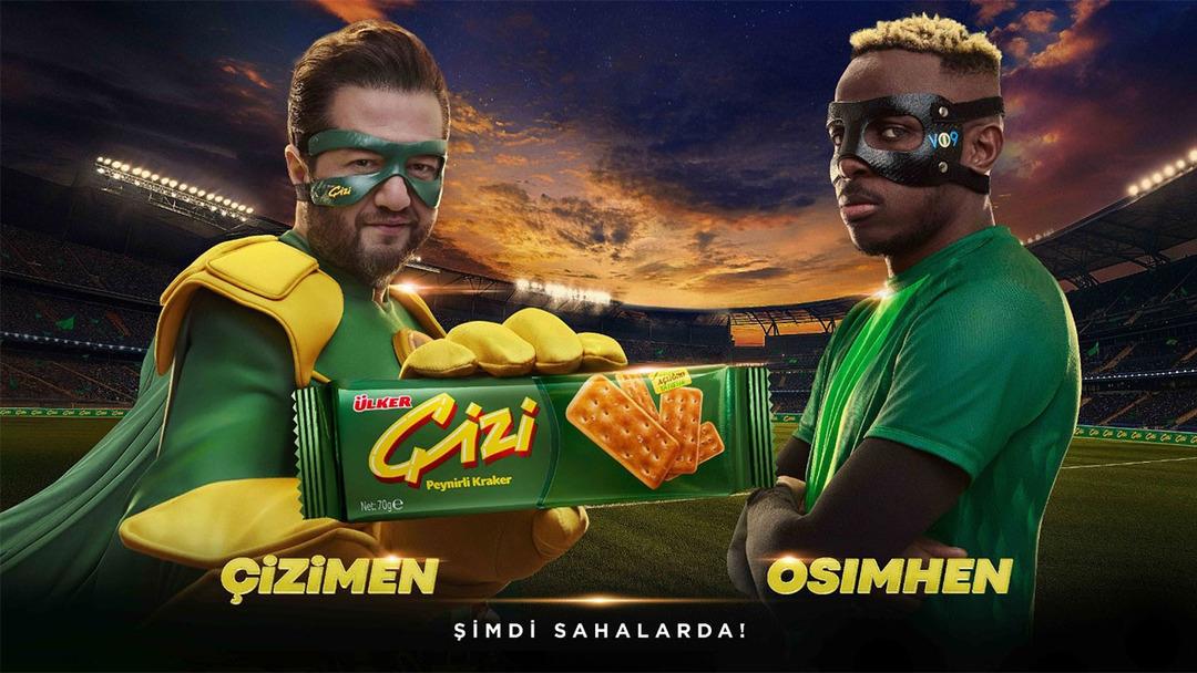 Galatasaray da yeşil sahaların yıldızı olan Victor Osimhen şimdi de gözünü film dünyasına çevirdi! Şahan Gökbakar ile film diyaloğu çok konuşuldu... 1