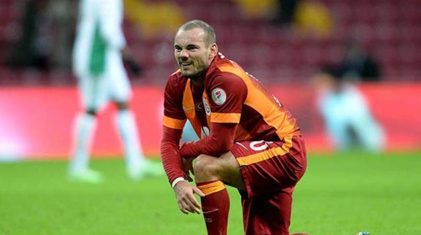 Wesley Sneijder Ziraat Türkiye Kupası finalinde oynamayabilir