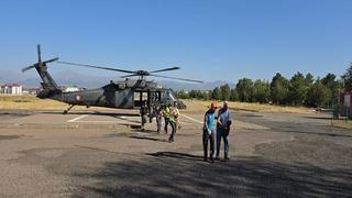 Bingöl'de gıda zehirlenmesi şüphesiyle 4 kişi helikopterle hastaneye kaldırıldı
