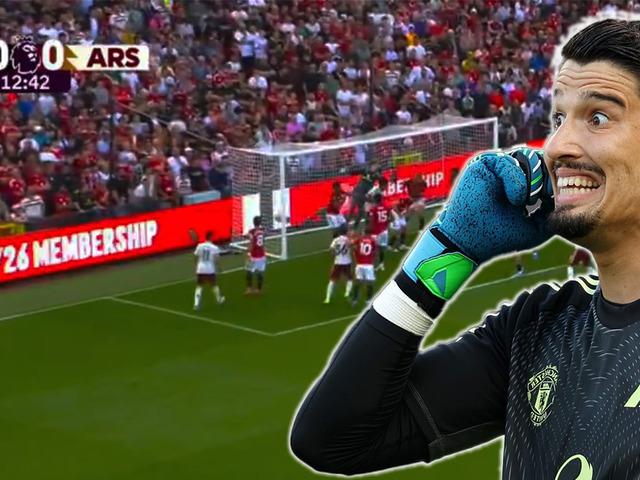 İngiltere'de Manchester United-Arsenal karşılaşmasında maça Altay Bayındır damga vurdu! Milli eldiven topu ıskaladı ve Arsenal öne geçti...