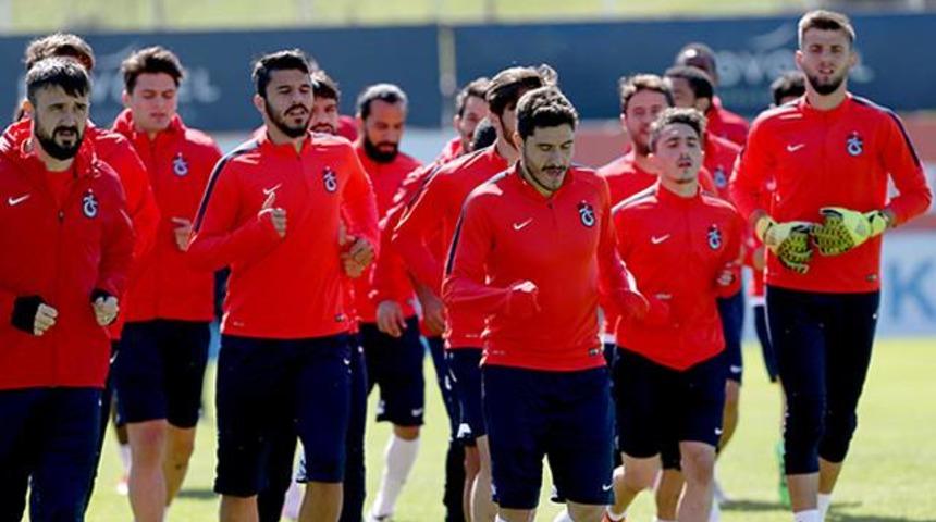  Trabzonspor dağıldı 6 futbolcu kadro dışı kaldı