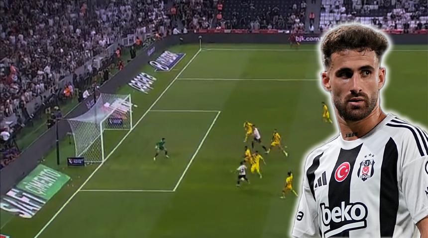 Beşiktaş'ta Rafa Silva resmen saç baş yoldurttu! Öyle bir gol kaçırdı ki...