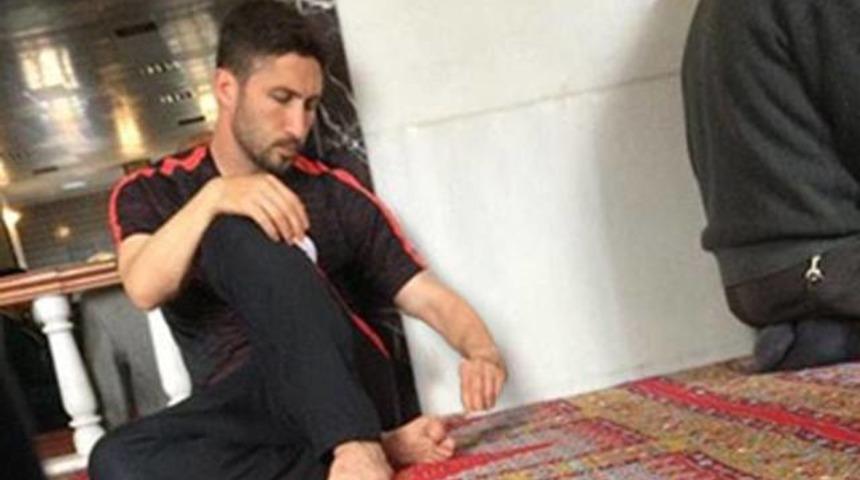 Sabri Sarıoğlu Cuma namazını Ulu Cami'de kıldı