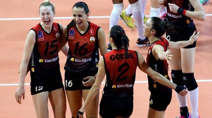 Bayanlar Voleybol 1. Ligi'nde 2015-2016 sezonu şampiyonu VakıfBank