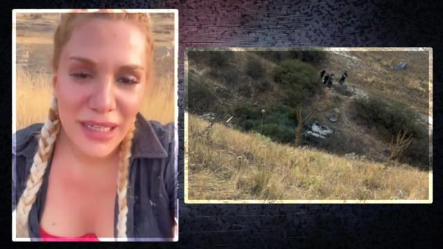 Survivor Almeda Baylan ölümden döndü! Aracı uçurumdan yuvarlandı, takla attı, yandı