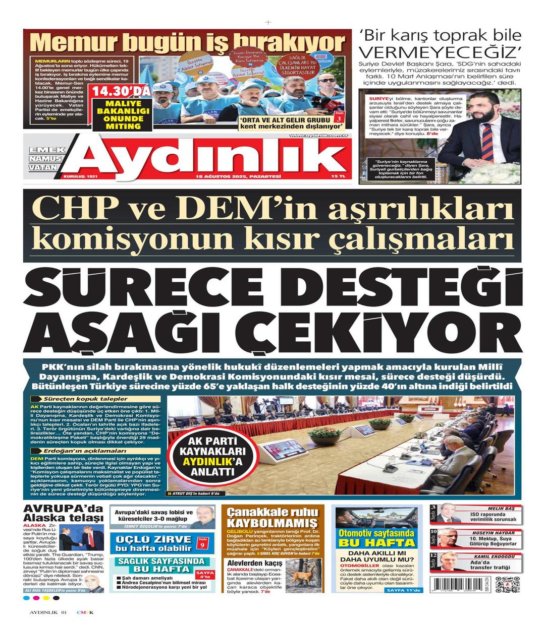 Aydınlık Gazetesi