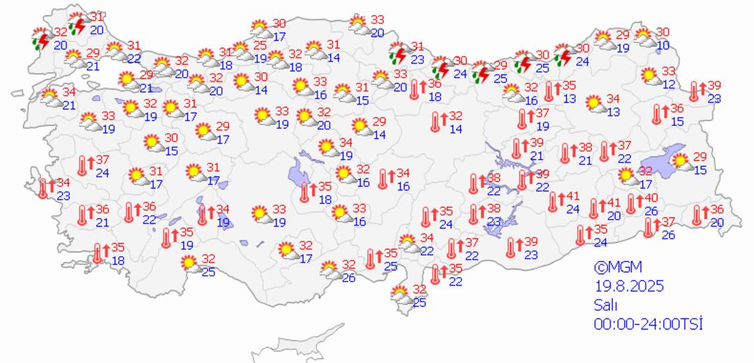 Meteoroloji açıkladı: Önce sağanak sonra aşırı sıcak! Bugün hava nasıl olacak? İl il hava durumu tahminleri... 2