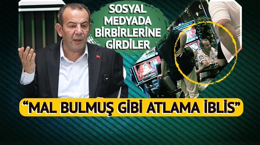 Kumarhanedeki fotoğrafını gören Tanju Özcan küplere bindi! Ferhat Murat'a ateş püskürdü: "Mal bulmuş gibi atlama iblis"
