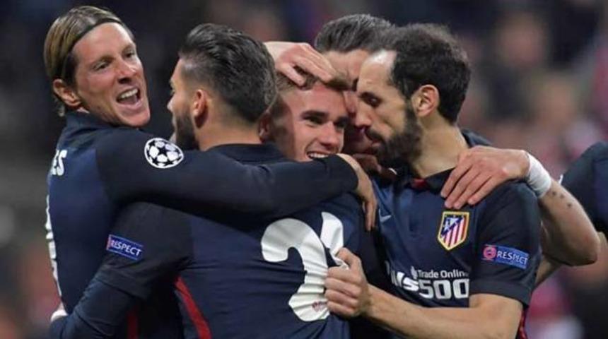 Şampiyonlar Ligi'nde ilk finalist Atletico Madrid