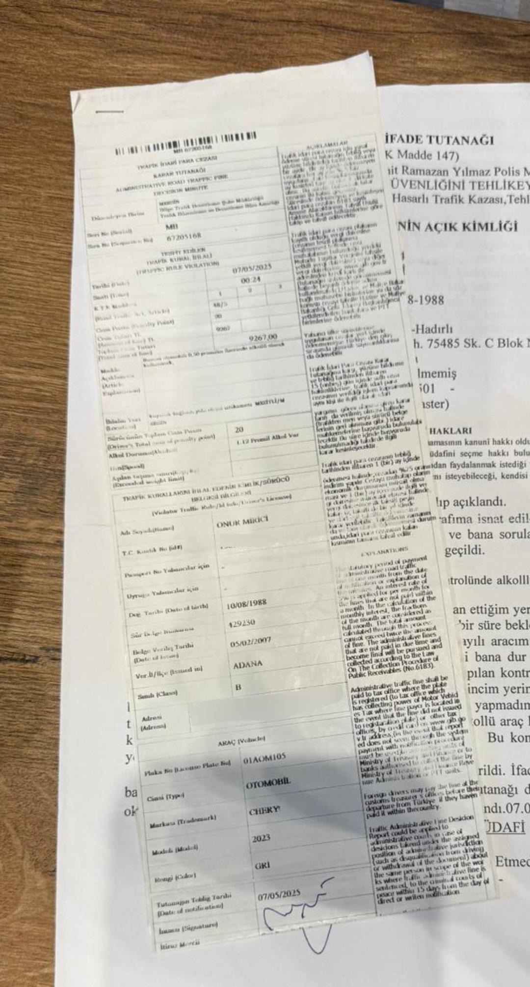 Alkollü çıktı, ehliyetine el konuldu... Avukat hamlesiyle hem ehliyetini aldı, hem cezayı iptal ettirdi... Emsal niteliğinde karar 4
