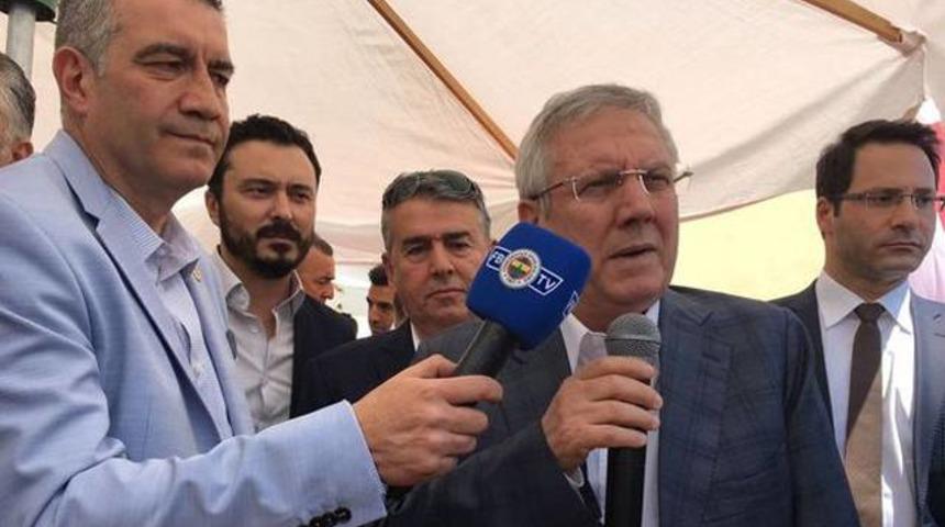 Aziz Yıldırım'dan taraftara &ccedil;ağrı!