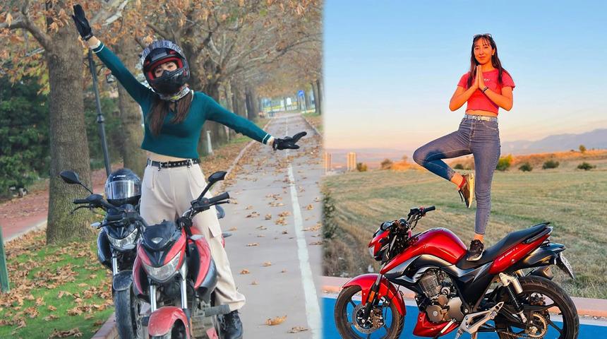 Motosiklet tutkusu sonu oldu: 26 yaşındaki Eda'dan acı haber!