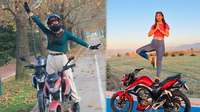 Motosiklet tutkusu sonu oldu: 26 yaşındaki Eda'dan acı haber!